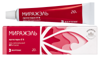 МИРАЖЭЛЬ 90 МГ/ДОЗА 20,0 ГЕЛЬ ВАГ+АППЛИКАТОР N1