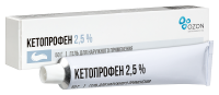 КЕТОПРОФЕН гель 2,5% 50г  ОЗОН