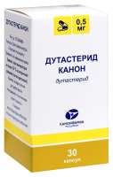 ДУТАСТЕРИД-КАНОН капс 0,5мг N30 (банка)
