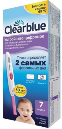 ТЕСТ на Овуляцию КЛИАБЛУ Дижитал (цифр) №7 #
