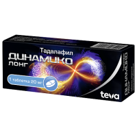 Динамико лонг таб. п.п.о. 20мг N1