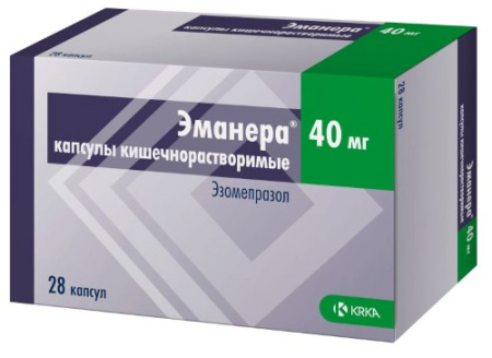 ЭМАНЕРА капс 40мг N28