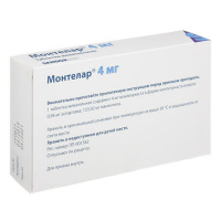 МОНТЕЛАР таб жев 4мг №14