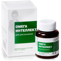 ОМЕГА-3 ЭККО ПЛЮС Интеллект капс №120