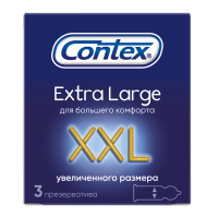 ПРЕЗЕРВАТИВЫ КОНТЕКС Extra Large N3 #