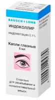 ИНДОКОЛЛИР кап гл 0,1% 5мл
