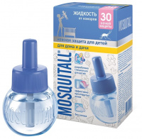 MOSQUITALL НЕЖНАЯ ЗАЩИТА ДЛЯ ДЕТЕЙ ЖИДКОСТЬ 30 НОЧЕЙ ОТ КОМАРОВ