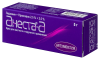 АНЕСТА-А 2,5%+2,5% 5,0 КРЕМ Д/МЕСТ/НАРУЖ ПРИМ