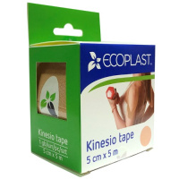 ECOPLAST КИНЕЗИО ТЕЙП 5СМХ5М БЕЖЕВЫЙ
