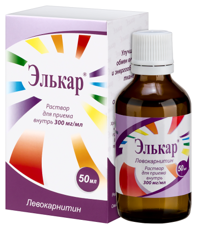 ЭЛЬКАР р-р 30% 50мл