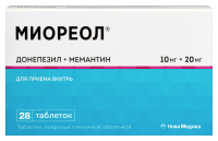 МИОРЕОЛ таб. п п о 10мг+20мг N28