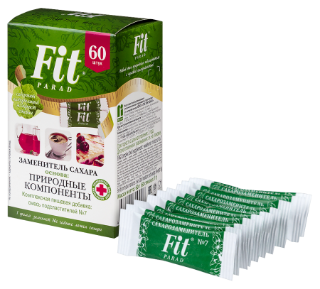 ПОДСЛАСТИТЕЛЬ ФИТПАРАД №7 1г №60