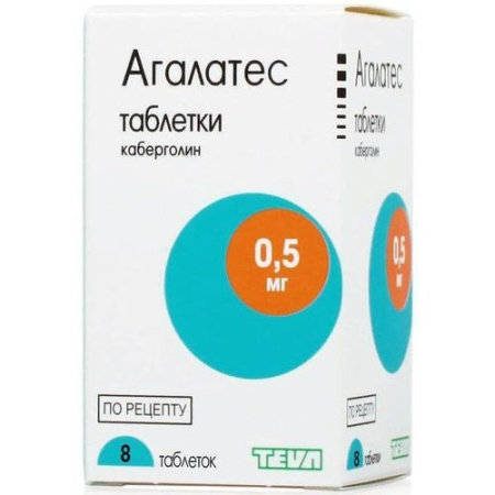 АГАЛАТЕС таб 0,5мг N8