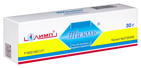 Тизоль гель д/местн. и наружн. прим. 30г