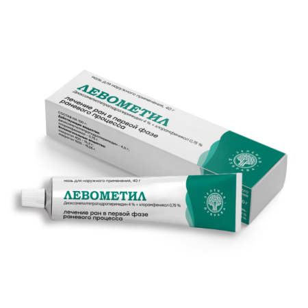 ЛЕВОМЕТИЛ мазь 40г