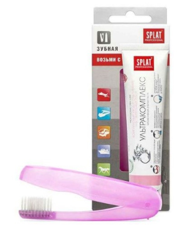 СПЛАТ набор дорожный: з/п Ультракомплекс 40мл + з/щ в пенале