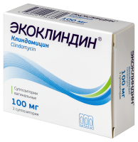 ЭКОКЛИНДИН супп вагин 100 мг №3