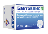 БАКТОБЛИС пор саше-пак 1500 мг №15