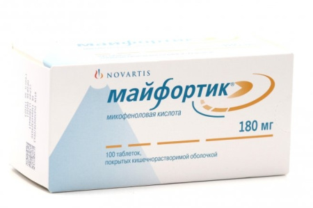 МАЙФОРТИК таб 180мг N100