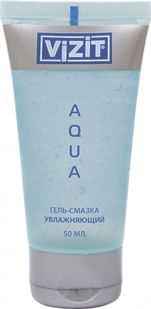 ГЕЛЬ-СМАЗКА ВИЗИТ Aqua (увлаж) 50мл # М