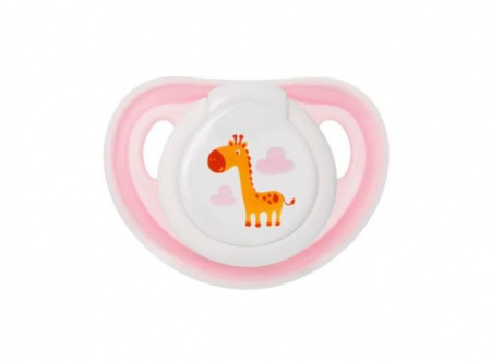 МД (13015) Пустышка сил/ортодонт Бабочка с кольцом (6мес+)