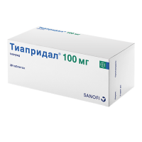 ТИАПРИДАЛ таб 100мг N20