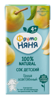 ФРУТОНЯНЯ СОК Грушевый (осветл) 200мл