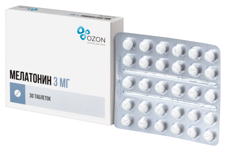 МЕЛАТОНИН таб 3мг N30 Озон