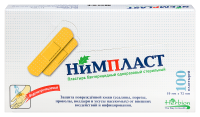 ПЛАСТЫРЬ НИМПЛАСТ бакт 19х72мм N100