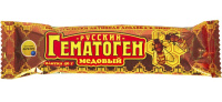 ГЕМАТОГЕН РУССКИЙ Медовый 40г