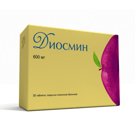 ДИОСМИН таб 0,6 N30  Изварино