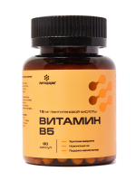 ЛЕТОФАРМ ВИТАМИН В5 (ПАНТОТЕНОВАЯ КИСЛОТА) N90 КАПС МАССОЙ 0,26Г БАНКА
