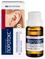 ЛОРОТОКС кап уш 1%+4% 16г #