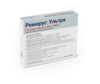 РЕМЕРУС УЛЬТРА таб. п.п.о. 50мг+450мг N60