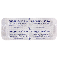 Лордестин таб. п.п.о. 5мг N10