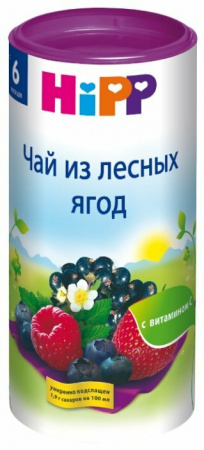 ХИПП ЧАЙ Лесная ягода (6мес+) 200г