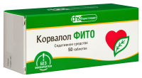 КОРВАЛОЛ ФИТО таб 1,16+28+16,4мг №50
