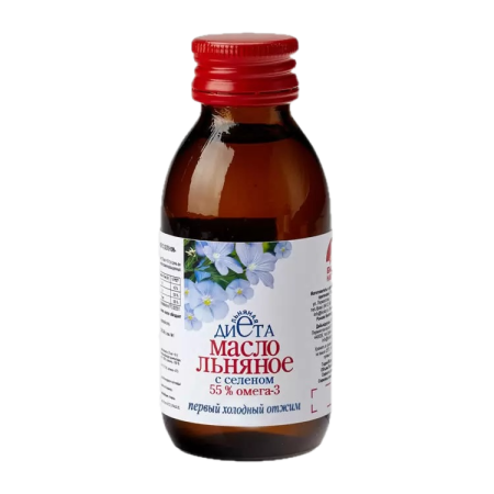 ЛЬНЯНОЕ МАСЛО жид БИОКОР Селен 100мл