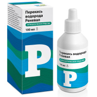 Перекись водорода Реневал р-р 3% 100мл N1 (фл-кап)