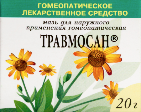 ТРАВМОСАН 20,0 МАЗЬ Д/НАРУЖ ПРИМ ГОМЕОПАТ