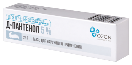 Д-Пантенол мазь 5% 25г N1