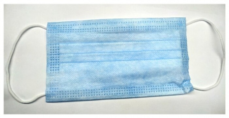 МАСКА МЕДИЦ ФАРМ-ГЛОБАЛ 3-сл на резинке N100