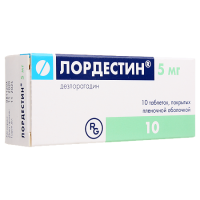 Лордестин таб. п.п.о. 5мг N10