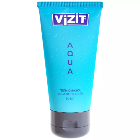 ГЕЛЬ-СМАЗКА ВИЗИТ Aqua (увлаж) 50мл # М