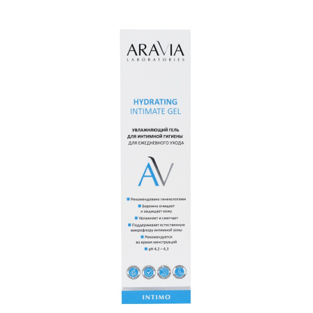 ARAVIA LABORATORIES Гель для интимной гигиены для ежедневного ухода увлажняющий 200мл