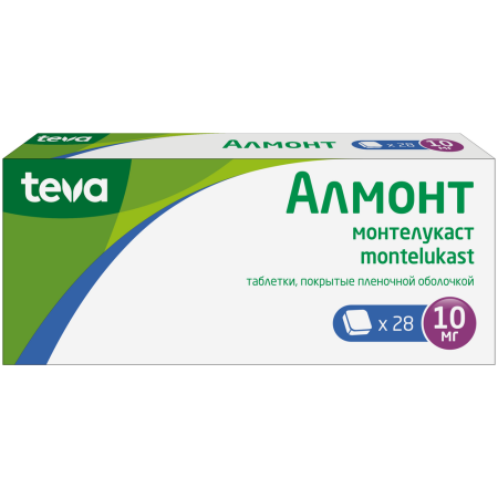 Алмонт таб. п.п.о. 10мг N28