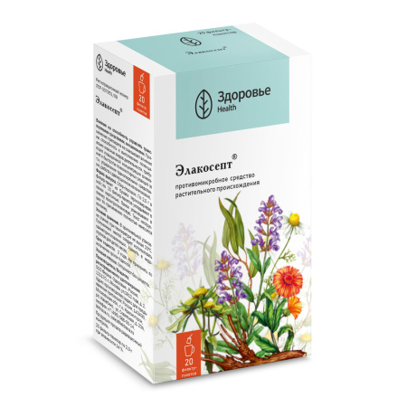 СБОР ЭЛАКОСЕПТ ф/п 2г N20  Здоровье