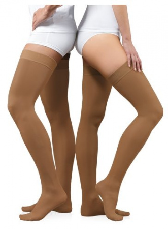 ТОНУС 0402 LUX Чулки с мыском (2 кл) рост 1 №5 (карамель)