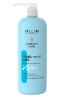 OLLIN ULTIMATE CARE ШАМПУНЬ ДЛЯ ВОЛОС С ГИАЛУРОНОВОЙ КИСЛОТОЙ УВЛАЖНЯЮЩИЙ 1000МЛ