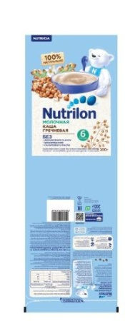 НУТРИЛОН КАША молочная Гречневая Grains & Milk 200г